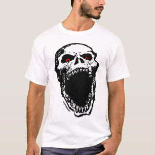 ゾンビのスカルのTシャツ Tシャツ