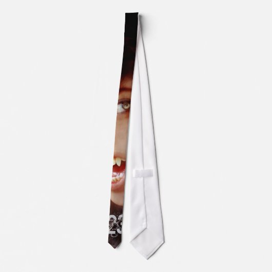ゾンビのタイ ネクタイ (裏面)