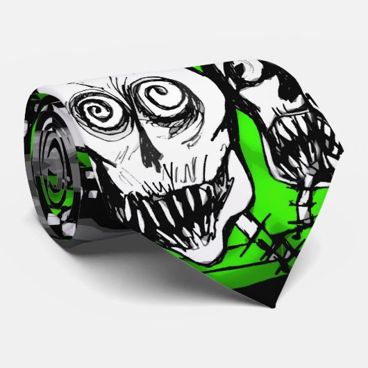 ゾンビのタイ ネクタイ (ロール)