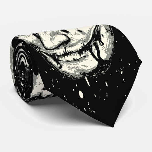 ゾンビのタイ ネクタイ (ロール)