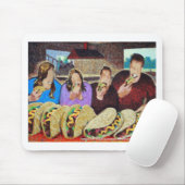 ゾンビのタコス火曜日 マウスパッド (マウス)