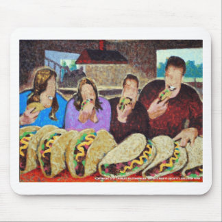 ゾンビのタコス火曜日 マウスパッド