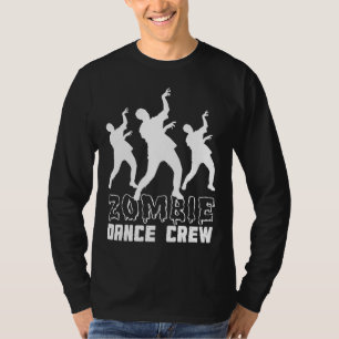 ゾンビのダンスの乗組員のTシャツ Tシャツ