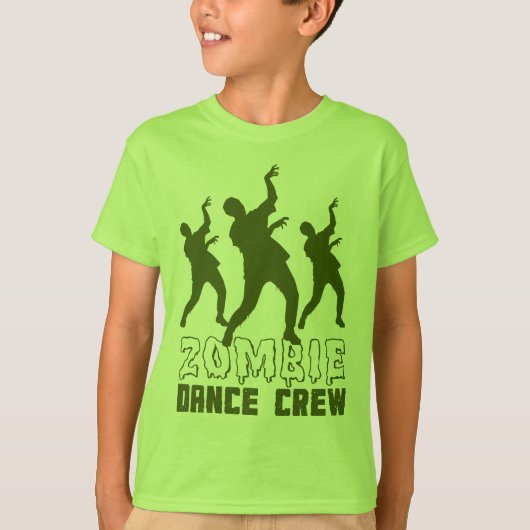 ゾンビのダンスの乗組員のTシャツ Tシャツ (正面)
