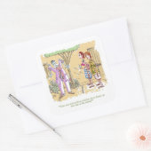 ゾンビのドレスより良いシール スクエアシール (封筒)