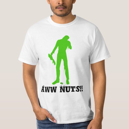 ゾンビのナットのワイシャツ Tシャツ (正面)