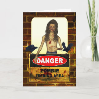 ゾンビのハッピーバースデーカード カード