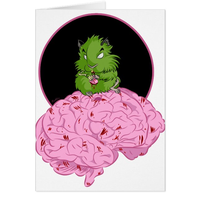 ゾンビのハムスター (正面)