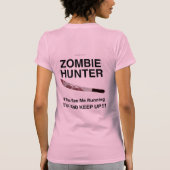 ゾンビのハンターのなたの軍隊 Tシャツ (裏面)