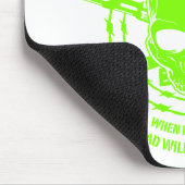 ゾンビのハンターのマウスパッド マウスパッド (コーナー)