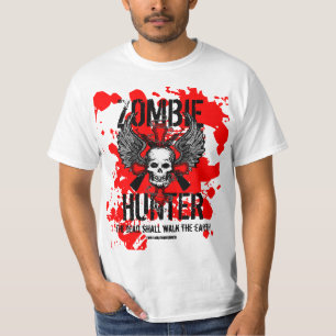 ゾンビのハンターのワイシャツ Tシャツ