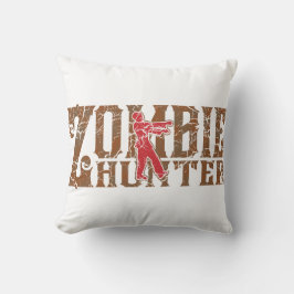 ゾンビのハンターの歩く死んだギフト クッション