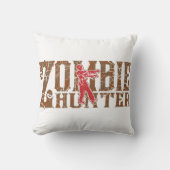 ゾンビのハンターの歩く死んだギフト クッション (正面)