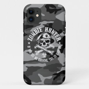 ゾンビのハンターの都市カムフラージュ iPhone 11 ケース