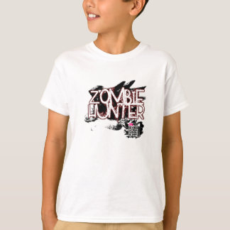 ゾンビのハンター-増加された現実のファッション Tシャツ