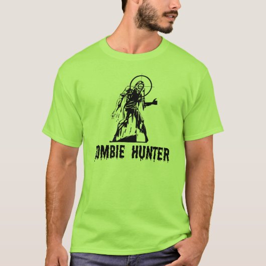 ゾンビのハンター Tシャツ (正面)