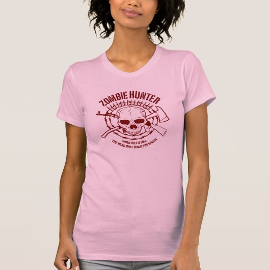ゾンビのハンター Tシャツ (正面)