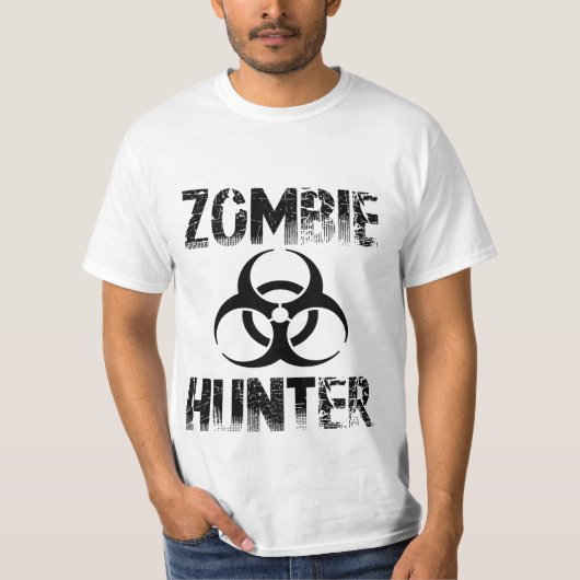 ゾンビのハンター Tシャツ (正面)