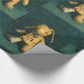 ゾンビのバニーの包装紙 ラッピングペーパー (角)