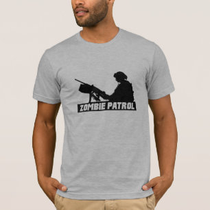 ゾンビのパトロール-銃の… Tシャツ