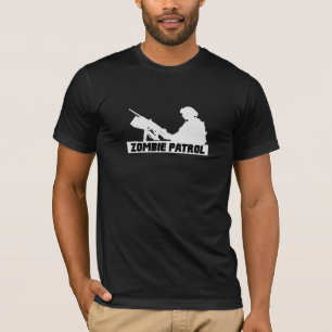 ゾンビのパトロール-銃の… Tシャツ