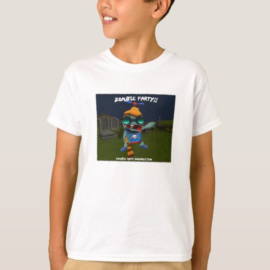 ゾンビのパーティー Tシャツ (正面)
