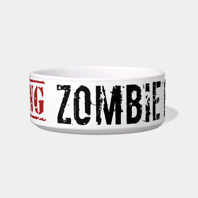 ゾンビのフェレットボール ボウル (正面)