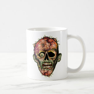 ゾンビのヘッドコーヒー・マグ コーヒーマグカップ