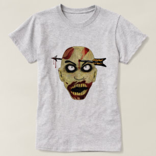 ゾンビのヘッド死者 Tシャツ