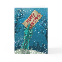 ゾンビのメリークリスマスの休日