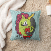 ゾンビのユニコーンの枕 クッション (ブランケット)