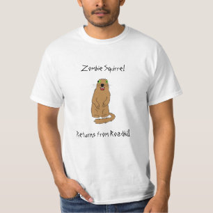 ゾンビのリスのTシャツ Tシャツ