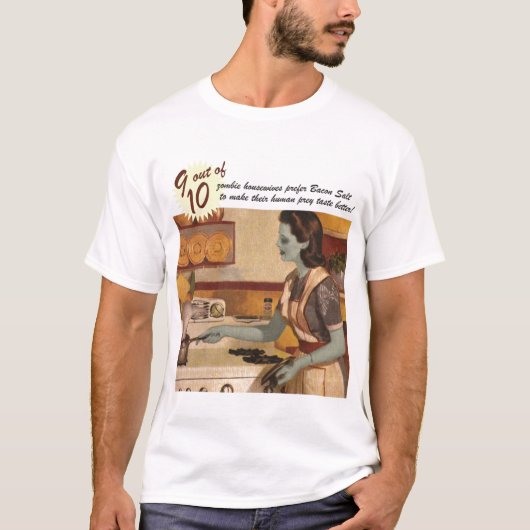 ゾンビの主婦 Tシャツ (正面)