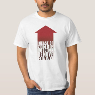 "ゾンビの伝染の"の価値ティー包んで下さい Tシャツ