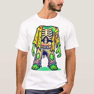 ゾンビの体 Tシャツ