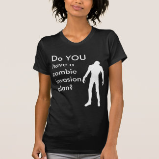 ゾンビの侵入の計画 Tシャツ