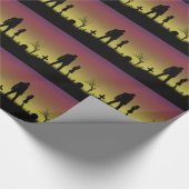 ゾンビの包装紙 ラッピングペーパー (角)