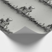 ゾンビの包装紙 ラッピングペーパー (角)