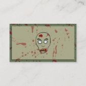 ゾンビの名刺 名刺 (裏面)