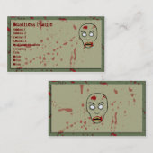 ゾンビの名刺 名刺 (正面/裏面)