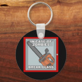 ゾンビの場合 キーホルダー (正面)