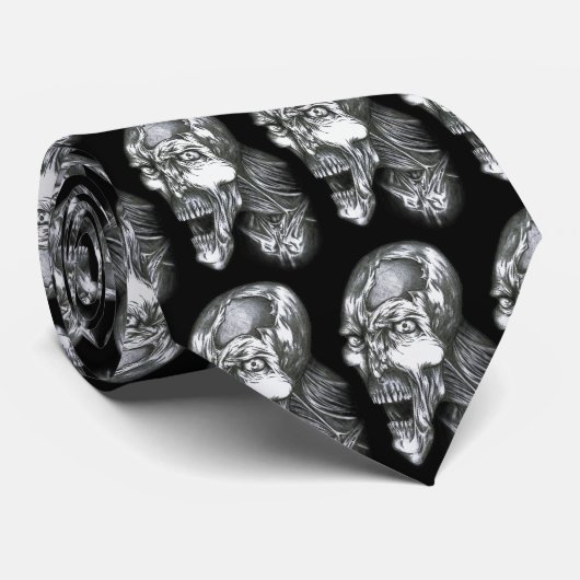 ゾンビの大群 ネクタイ (ロール)