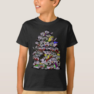 ゾンビの大群 Tシャツ