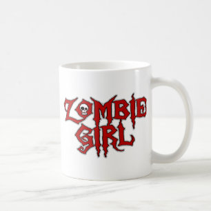 ゾンビの女の子 コーヒーマグカップ