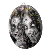 ゾンビの女の子 ダーツボード (正面右)