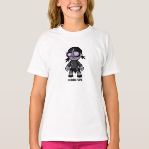ゾンビの女の子 Tシャツ