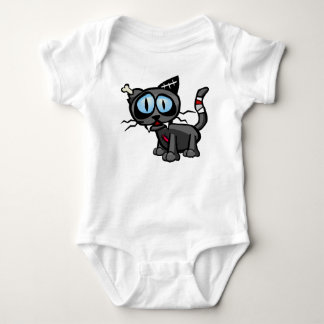 ゾンビの子猫 ベビーボディスーツ