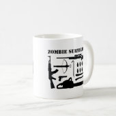 ゾンビの存続キット コーヒーマグカップ (正面右)