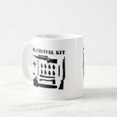 ゾンビの存続キット コーヒーマグカップ (正面左)