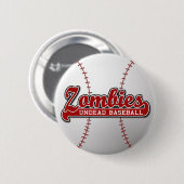 ゾンビの完全に死んでいない野球-ボタン 缶バッジ (正面&裏面)
